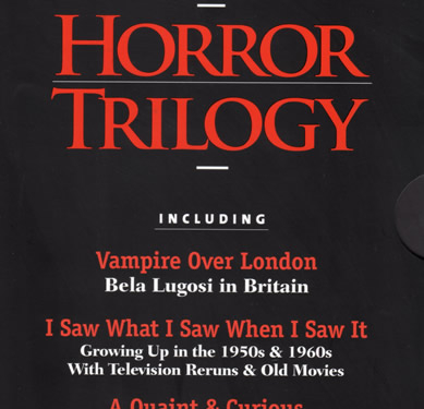 Cult Movies Press Horror Trilogy