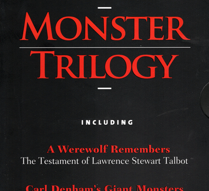 Cult Movies Press Monster Trilogy